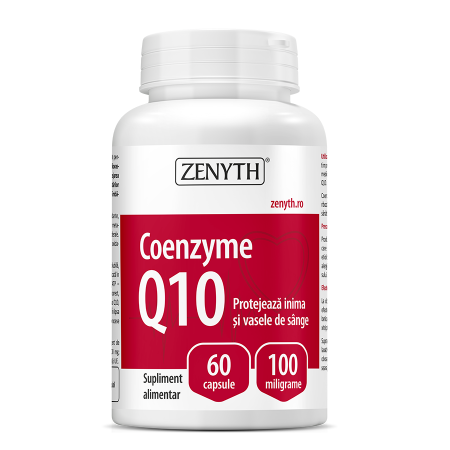 SUPLIMENTE CARDIO VASCULARE - ZENYTH COENZIMA Q10 100MG 60CP