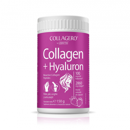 SUPLIMENTE ARTICULATII ANTIINFLAMATOARE - ZENYTH COLLAGEN +HYAL 150G
