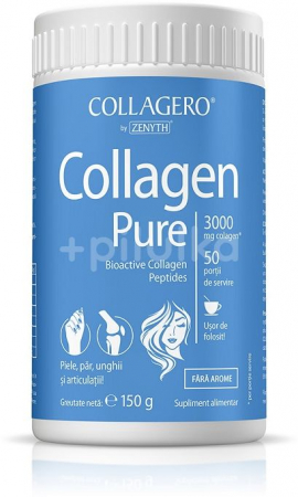 SUPLIMENTE VITAMINE ȘI MINERALE - ZENYTH COLLAGEN PURE 150 G