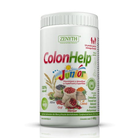 SUPLIMENTE STOMAC- DIGESTIE- COLON - ZENYTH COLON HELP JR 480G