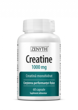SUPLIMENTE TONICE - ZENYTH CREATINE 1000 MG 60 CPS