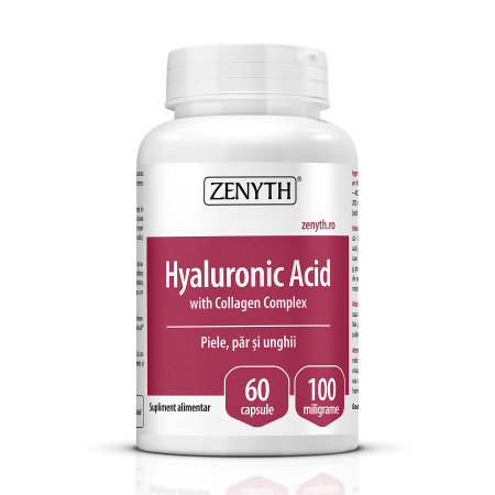 SUPLIMENTE DIVERSE - ZENYTH HYALURONIC ACID +COLLAGEN 60CP/60+30