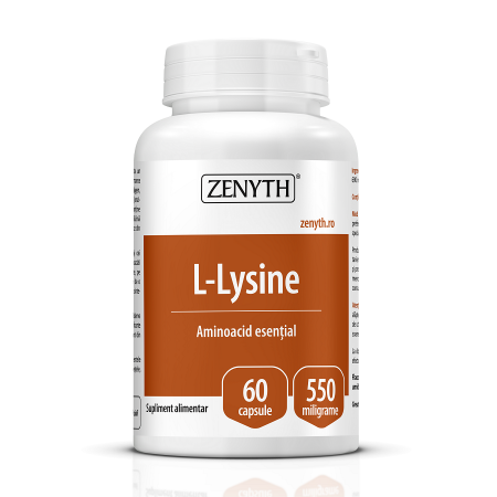 SUPLIMENTE RĂCEALĂ- APARAT RESPIRATOR ANTIVIRAL - ZENYTH L- LYSINE 60 CPS