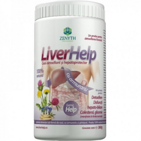 SUPLIMENTE HEPATOPROTECTOARE-BILA - ZENYTH LIVER HELP 360G