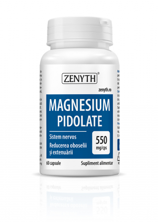 SUPLIMENTE VITAMINE ȘI MINERALE - ZENYTH MAGNESIUM PIDOLATE 60 CPS
