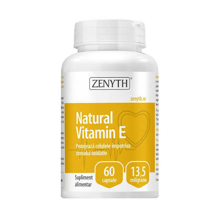 Import - ZENYTH NATURAL VITAMINA E 60 CPS