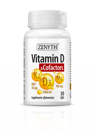 Import - ZENYTH VIT D&COFACTORS 30 CPS 1100 MG