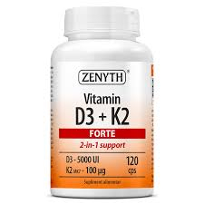 Import - ZENYTH VITAMINA D3+K2 FORTE 120 CPS