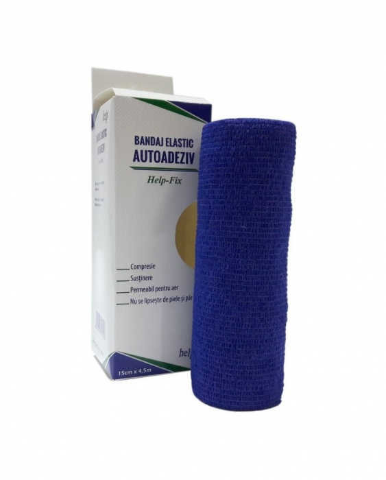Bandaj elastic autoadeziv, coeziv - 15 cm x 4.5 m [1]