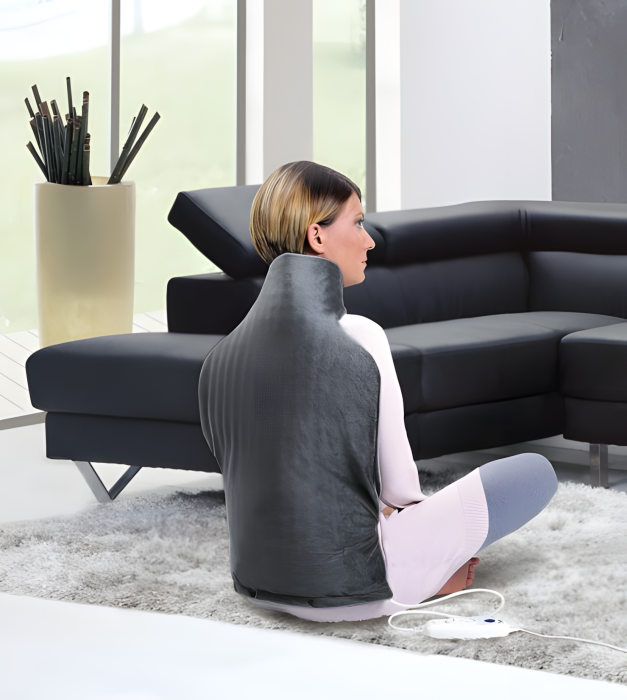 Perna electrica Moretti cu telecomanda pentru gat si spate, 63x42 cm - LTK710 [2]