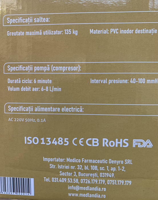Saltea Antiescare cu Compresor [3]