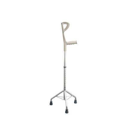 Bastoane - Baston tripod cu maner sprijin pe cot, stabilitate pe 3 picioare inalte - RP719