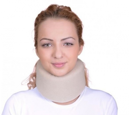 Orteze Abdominale și pentru Spate - Orteza Cervicala (Guler Cervical) din burete cu husa de bumbac BRN103A