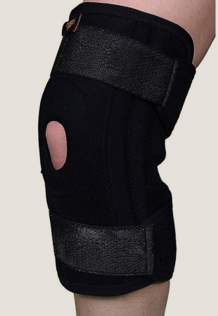 Orteze pentru Picioare și Genunchi - Orteza Genunchi, mobila, cu suport ligamente si insertii laterale de silicon ARK5103