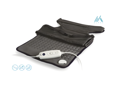 • Terapia Durerii - Perna electrica Moretti cu telecomanda pentru gat si spate, 63x42 cm - LTK710