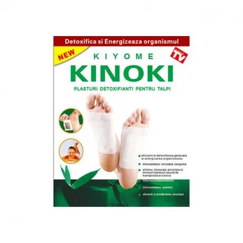 Creme, unguente, balsamuri, plasturi - Plasturi detoxifianti pentru talpi KINOKI 10 buc