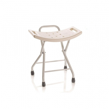 • Ingrijire, reabilitare - Scaun de baie (dus) pliabil cu inaltime fixa