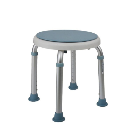 • Alte Dispozitive Medicale - Scaun de baie/dus rotativ din aluminiu, reglabil pe inaltime, CMX-781LR