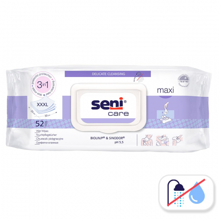 Servetele umede Seni Maxi XXXL, 52 buc