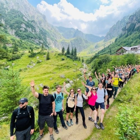 În drumeție la Cabana Mălăiești [7]