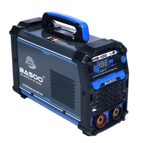 Aparat de sudura tip invertor MMA 400A, masca de sudura, cabluri si clesti, ciocanel, perie Basoo MMA400 [1]