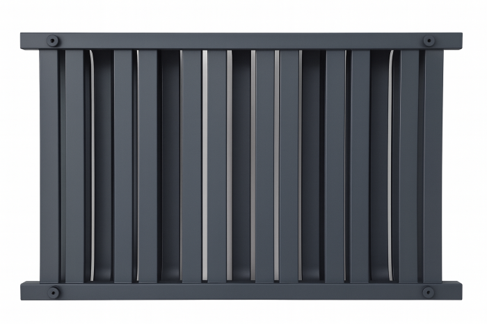 Calorifer din otel gri antracit 1068x600 ThermaLux RDR03 [3]