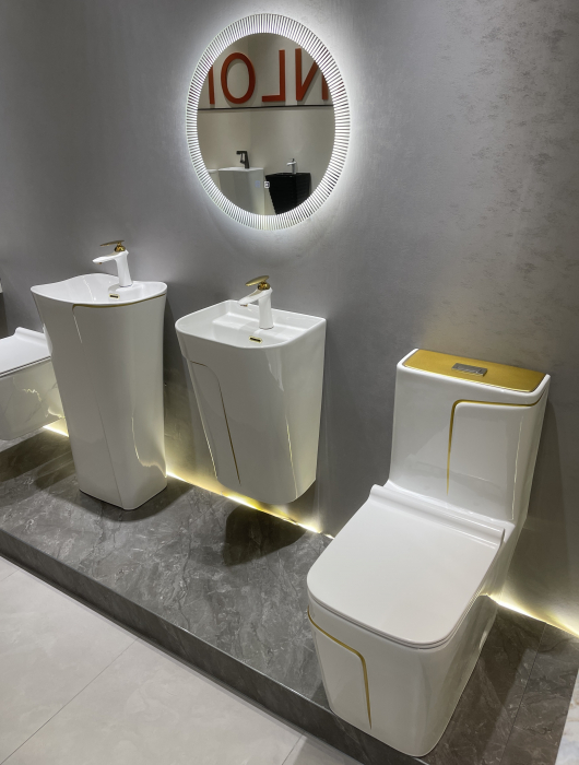 Lavoar ceramic de perete 41x 34x 62/P130WG [3]