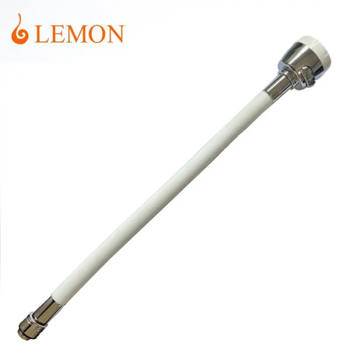 Pipa baterie lebada flexibila, perlator cu 2 functii, silicon, 49 cm [3]