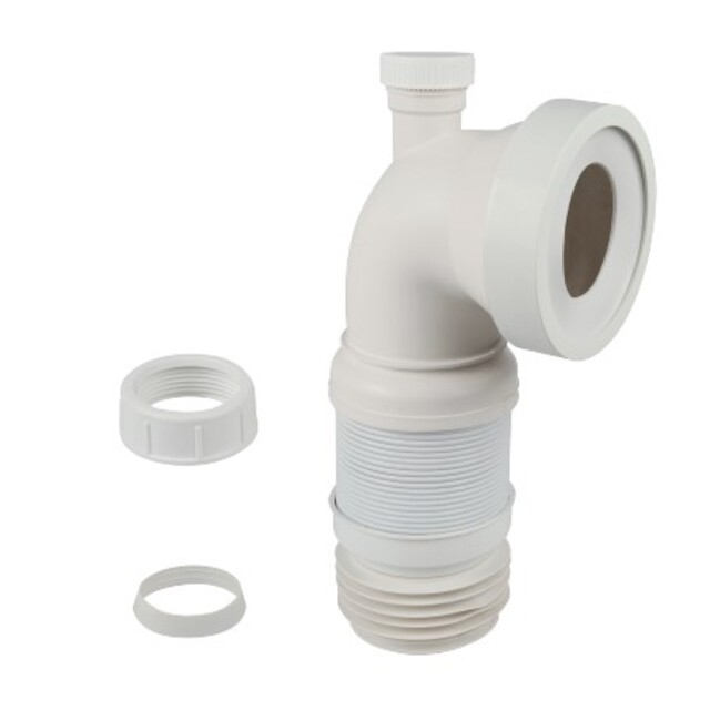 Racord wc extensibil cu cot 90° si racord masina de spalat, Eurociere [1]