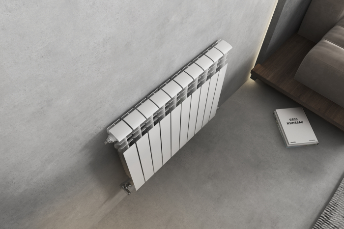 Calorifer din aluminiu , 10 elementi, inaltime 60 cm ThermaLux [4]