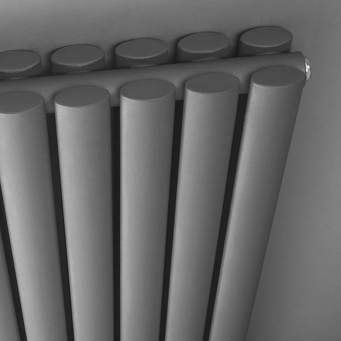 Calorifer din oțel, gri antracit, profil dublu, 83×60×8,5 cm ThermaLux SUN-R10A [2]