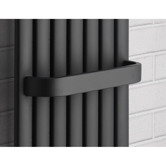 Calorifer din otel,cu suport prosop, 6 elementi, antracit, inaltime 160 cm ThermaLux SUN-R22 [2]