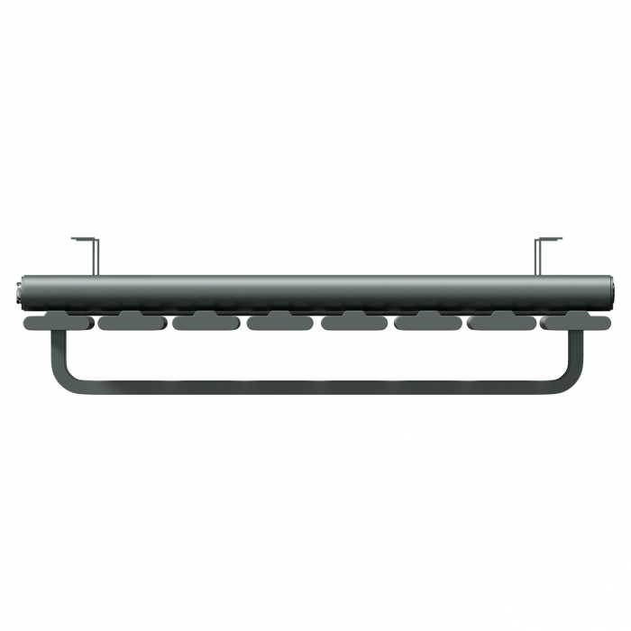 Calorifer din otel,cu suport prosop, 6 elementi, antracit, inaltime 160 cm ThermaLux SUN-R22 [6]