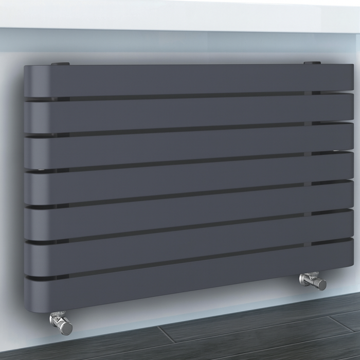 Radiator din otel gri antracit 1200x500 ThermaLux SUN-RTR03 [3]