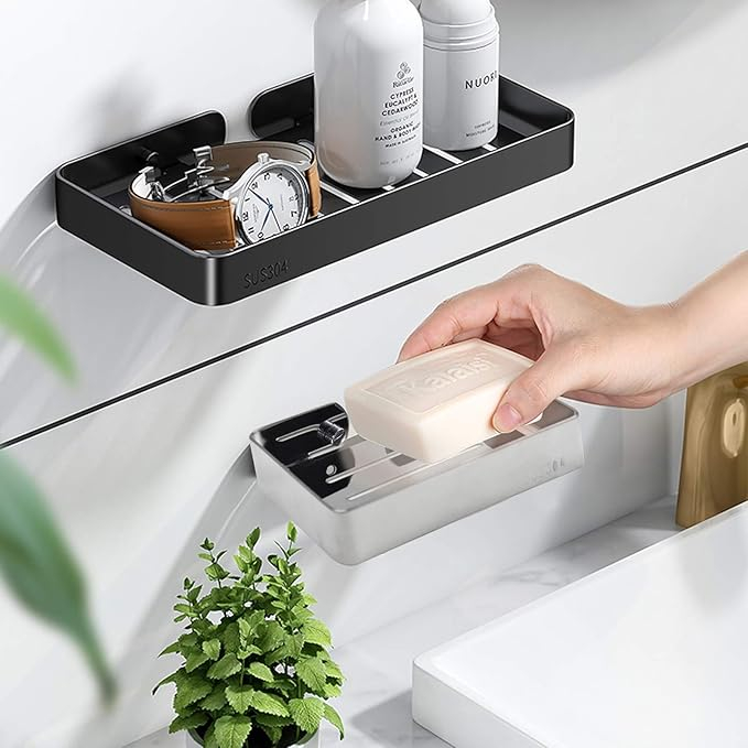 Savoniera, inox SUS304, 13 x 10 cm BRIMIX [3]