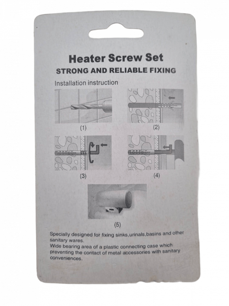 Set pentru montaj boiler Ø10x95 mm, 2 piese [2]
