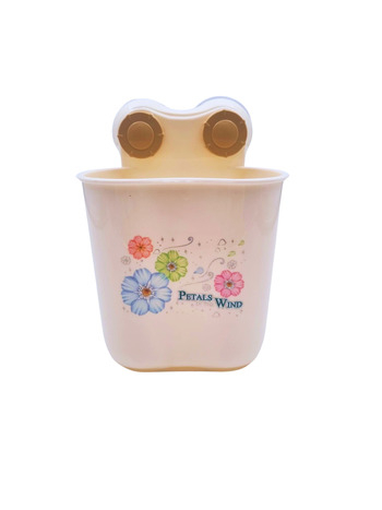 Suport periute de dinti, plastic, cu ventuze [1]