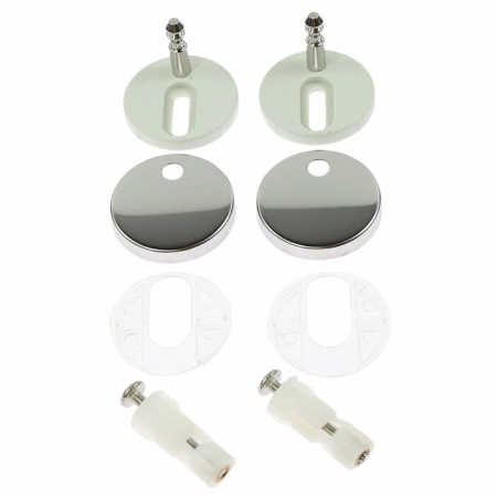 Capace wc - Balamale capac wc, inox, set 2 bucati