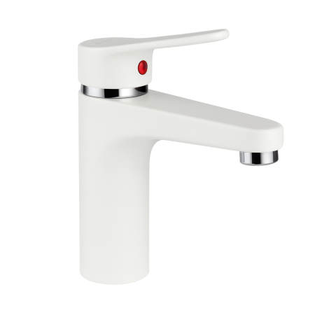 Baterie monocomandă pentru lavoar – finisaj alb mat - Italomix 25513 [2]