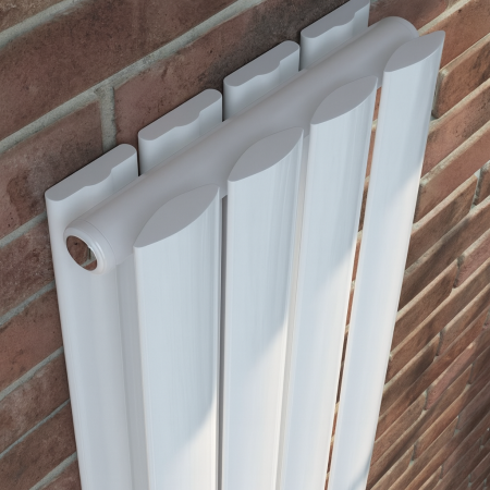 Calorifer din otel alb mat cu profil dublu 1800x452 ThermaLux SUN-R25 [3]