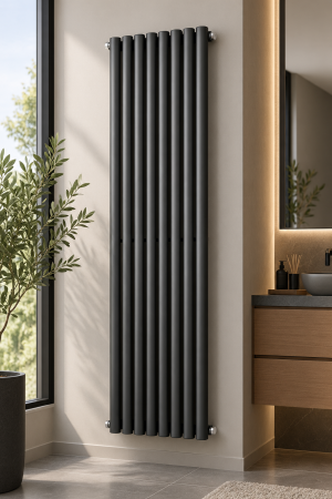 Calorifere - Calorifer din otel gri antracit 1800x475x70 mm vertical  R16
