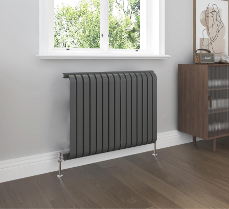 Instalatii - Calorifer din oțel gri antracit 600x1068  RDR02