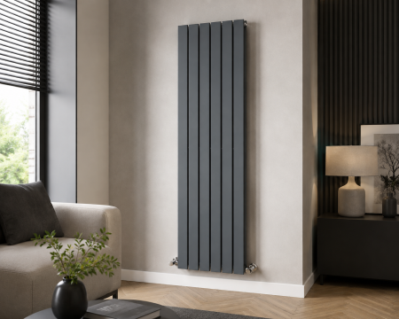 Calorifere - Calorifer din otel gri antracit cu profil dublu 1800x452x78mm  SUN-R12