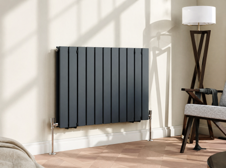 Calorifere - Calorifer din oțel gri antracit 830x600x85mm profil dublu  SUN-R12