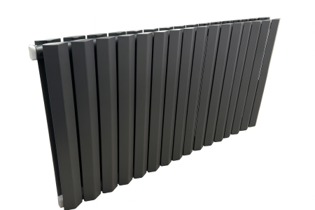 Calorifer din otel gri antracti cu profil dublu 1136x600 ThermaLux SUN-R26 [1]