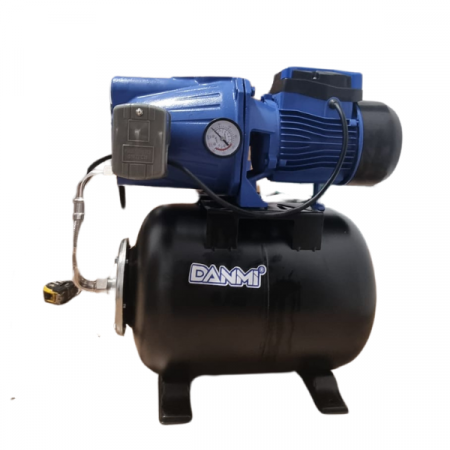 Scule si unelte - Hidrofor 24 litri echipat cu presostat pentru functionarea automata, manometru, 0.75 kW, 1 CP DANMi 521524