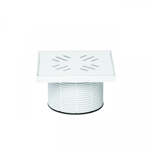 Sifoane - Inaltator cu gratar plastic 150x150 mm Styron STY-504-M-F