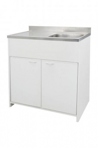 Chiuvete bucatarie - Mobilier Crina 80 x 50 cm alb