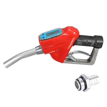Scule si unelte - Pistol automat pentru motorina sau benzina cu contor LCD 60 l/min, 20 mm