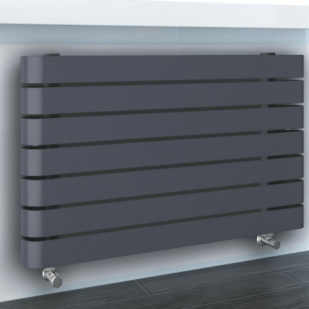 Radiator din otel gri antracit 1200x500 ThermaLux SUN-RTR03 [2]